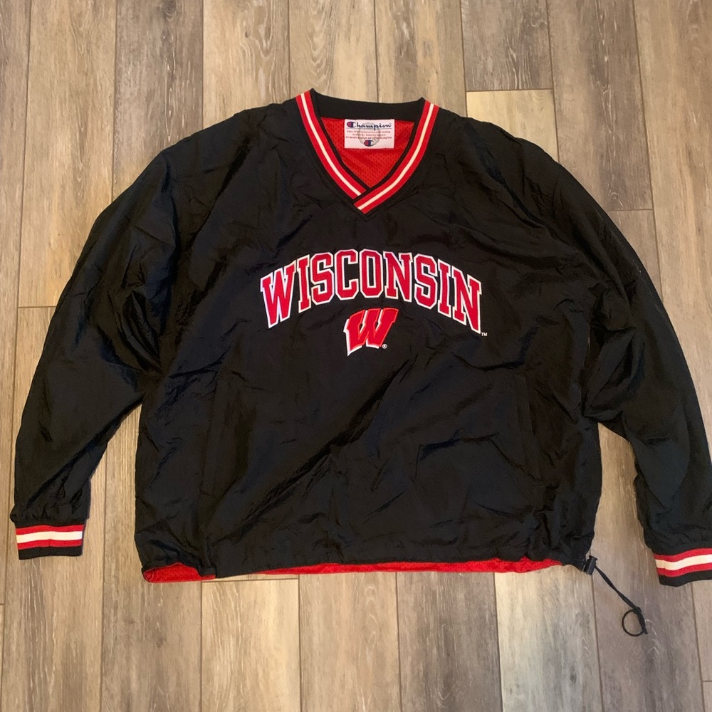 Wisconsin Pullover Champion Jacket